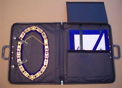 masonic apron and collar cases.